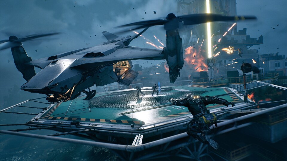 Oft entbrennen kurz vor der Extraktion noch erbitterte Gefechte um Plätze im Shuttle.