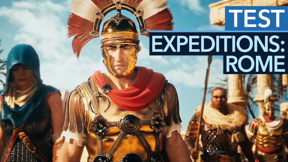 Expeditions: Rome - Test video for the successful tactical role-playing game