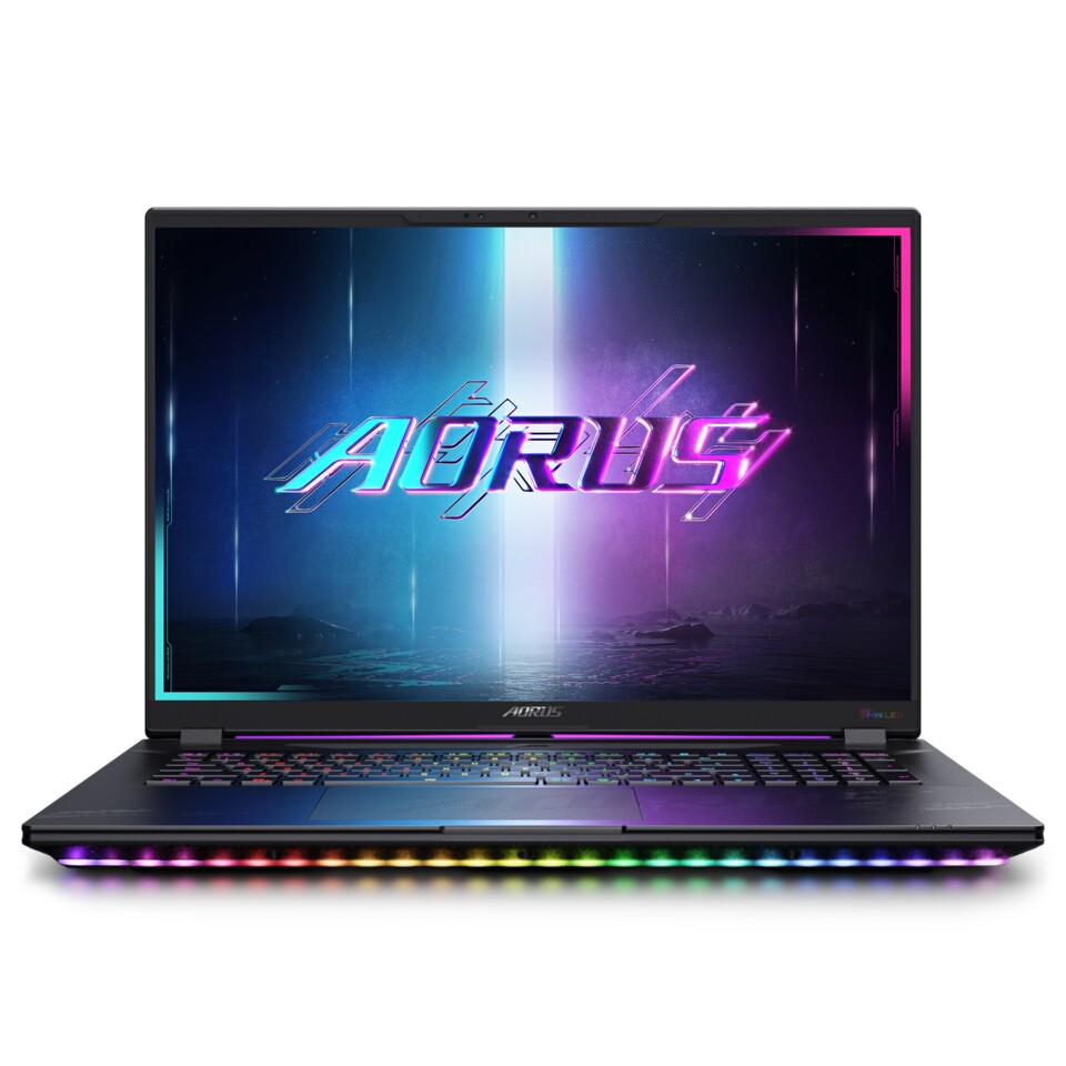 Das Master 18 von Aorus gibt es wie viele anderen High-End-Notebooks, ausschließlich mit 240-Hertz-Display. (Quelle: Aorus)
