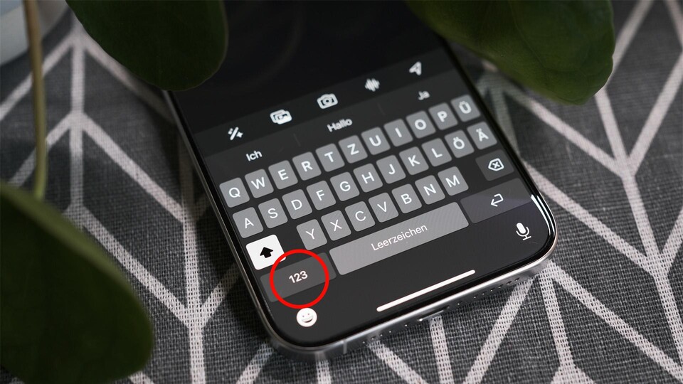 For iPhone and Android: “Hold down the 123 key” is one of the most practical shortcuts