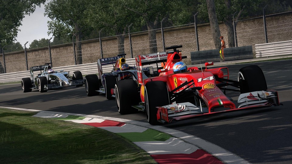 F1 2014 ist eines der Spiele, gegen dessen Modifikationen die Formula One Group aktuell mit Nachdruck vorgeht.