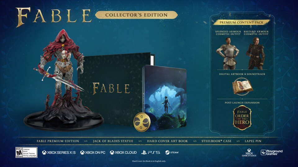So sehen die Inhalte der teureren Sammler-Edition von Fable aus.
