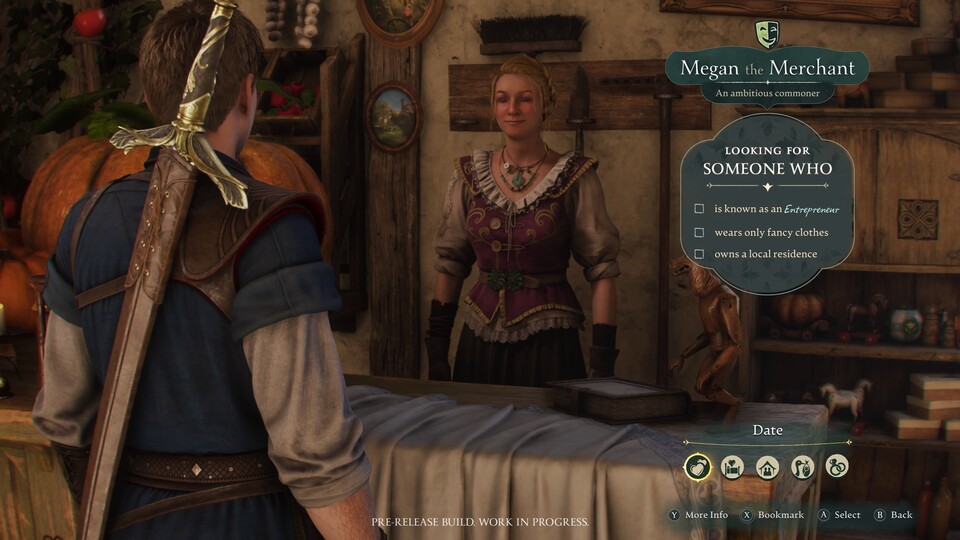 Megan hat klare Vorstellungen, was ein potenzieller Partner mit an den Tisch bringen sollte: Reichtum.