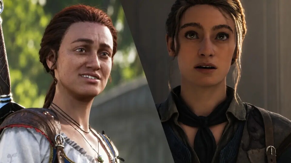 Das Standard-Charakterdesign der Heldin (links) hat Playground Games im jüngsten Trailer gegen ein neues Gesicht ausgetauscht (rechts). Im fertigen Spiel könnt ihr Geschlecht und Aussehen ohnehin nach Belieben anpassen.