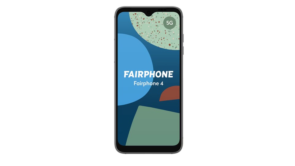 Äußerst fortschrittlich: Die Rückseite des Fairphone 4 besteht aus 100 % recyceltem Kunststoff!