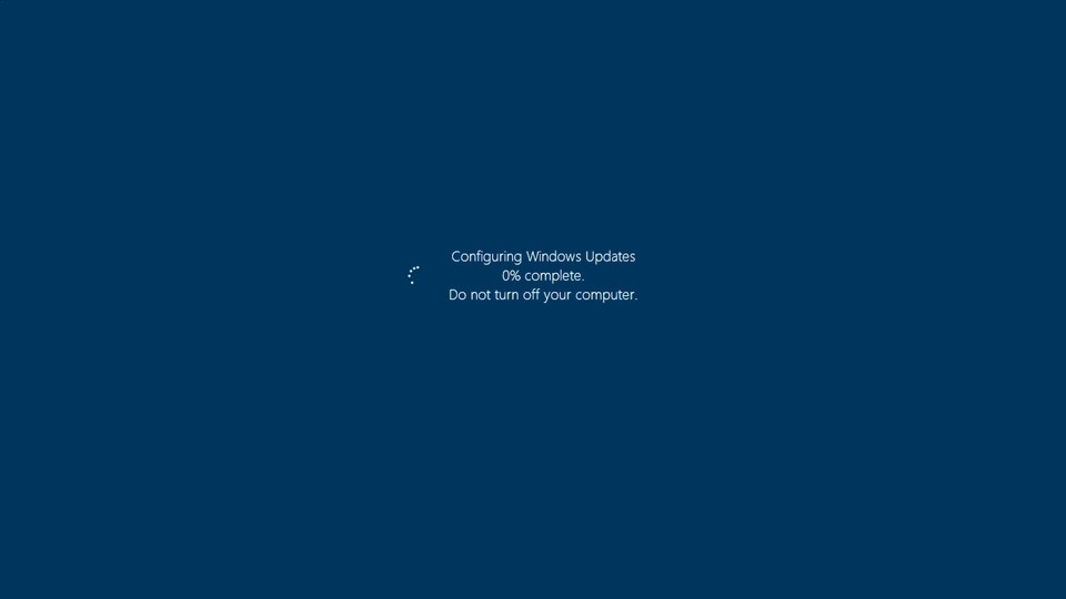 Da bekommen es selbst Gespenster mit der Angst zu tun: Windows Updates!