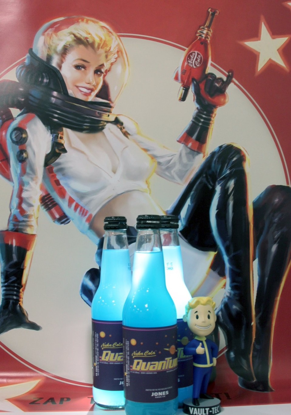 Zum Release von Fallout 4 bietet Bethesda in den USA »echte« Nuka-Cola Quantum zum Verkauf an. 
