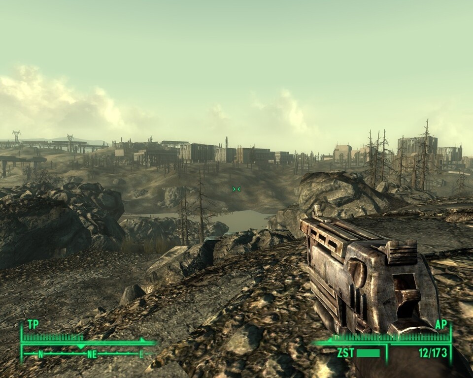 Fallout 3 mit abgeschalteter Feldtiefe.