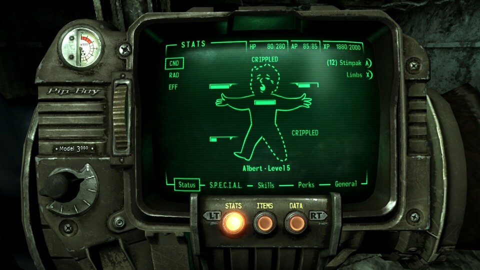 Ihr ständiger Begleiter in Fallout 3: Der Pip-Boy.