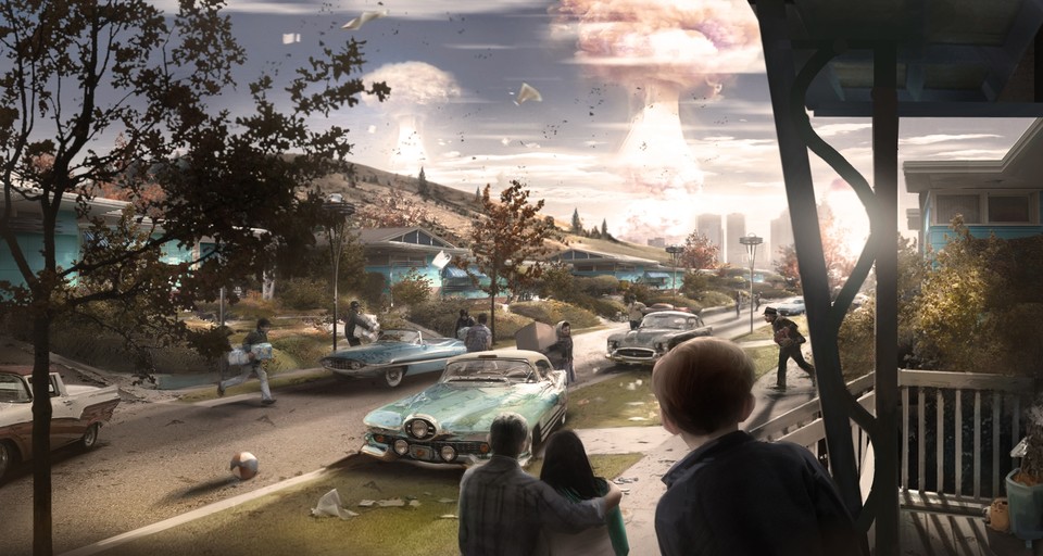 2077: Das Jahr, in dem die Bomben fallen, markiert zugleich den Beginn der Handlung von Fallout 4.