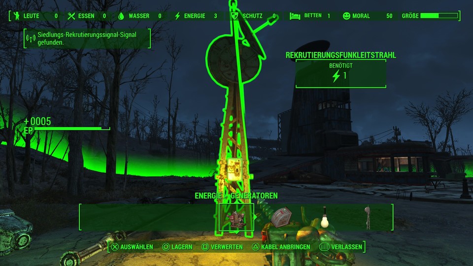 So viel ging noch nie! Fallout 4 führt ein umfangreiches Crafting-System ein.