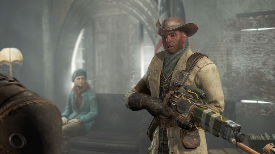 In Fallout 4 dürfen Spieler im Gegensatz zu Fallout 3 nur einen Begleiter mit auf die Reise nehmen.