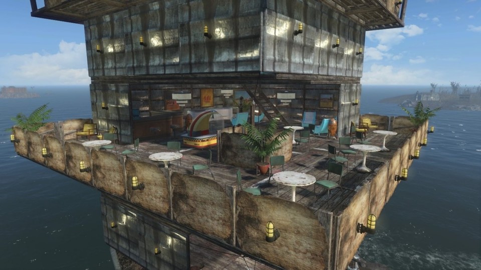 Fallout 4: Bethesdas Monster-Rollenspiel lockt mit umfangreichen Crafting-Funktionen.