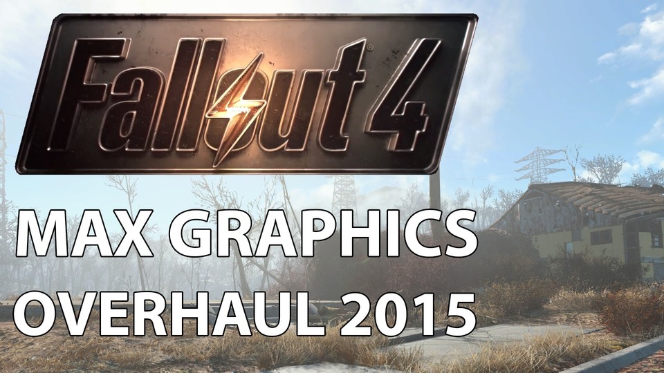 Fallout 4 - Grafik-Mod-Paket im Vergleich zum Original
