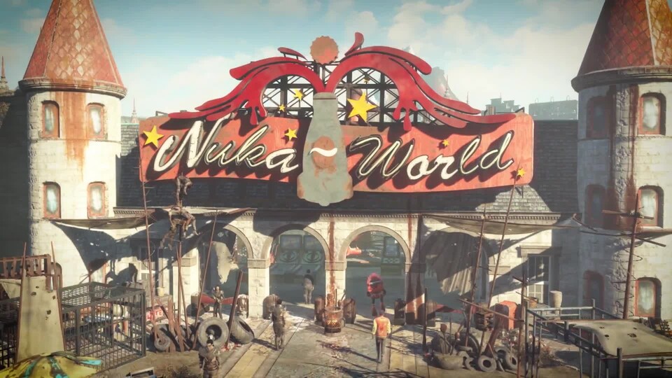 Fallout 4: Nuka World - Launch-Trailer zeigt neue Waffen, Fraktionen und Landschaften - Launch-Trailer zeigt neue Waffen, Fraktionen und Landschaften