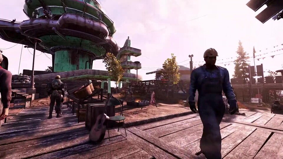 Fallout 76: NPCs, Fraktionen, neue Kreaturen + Waffen im neuen Trailer zum Wastelanders-Update