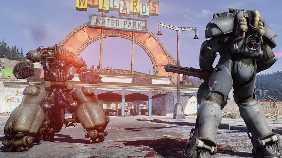 Fallout 76 fehlt es an Endgame-Content. Ein Spieler wirkt dagegen.