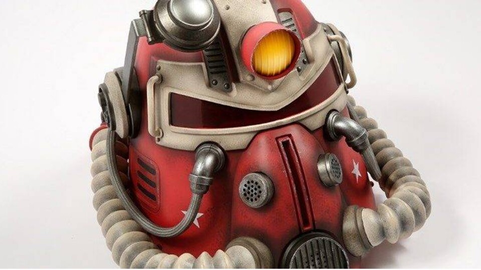 Den roten Sammlerhelm aus Fallout 76 gibt es jetzt als Mod in Fallout 4.