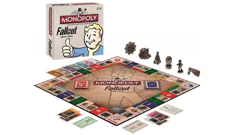 Fallout Monopoly enthält in der Collector's Edition sechs Fallout-Sammelfiguren.