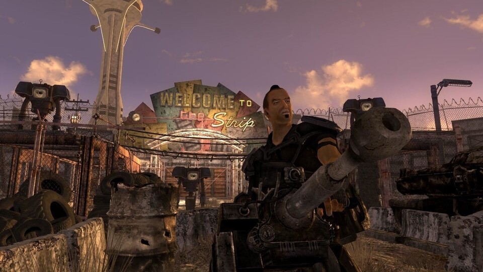 Erkundet die wiederaufgebaute Glücksspielmetropole in Fallout: New Vegas.