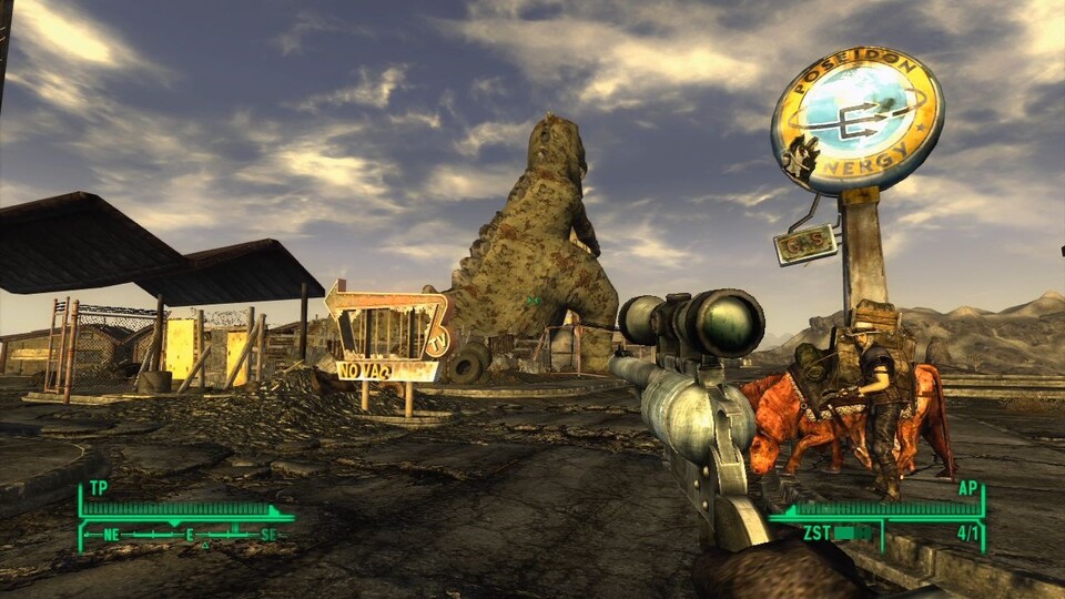 Fallout: New Vegas gilt unter Fans als der Rollenspiel-Höhepunkt der Reihe. Bis heute wünschen sich viele Fans eine New Vegas 2. Das gibt es nicht, aber immerhin 2 GB neuen Content aus einer früheren Version.