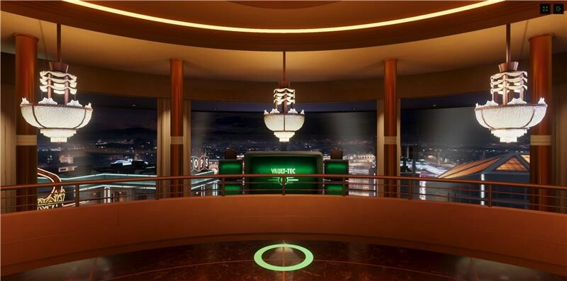 So sieht das Innenleben des Penthouse aus.