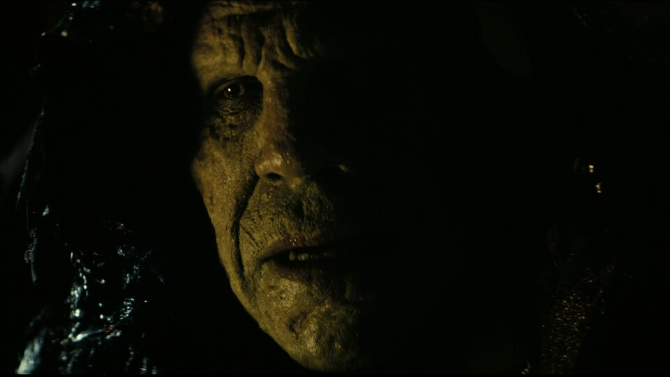 Ron Perlmans Supermutant sieht einen Krieg gegen die Enklave kommen und sammelt dafür Verbündete. Leider hat der Ghul (noch) kein Interesse. Bildquelle: Amazon Studios