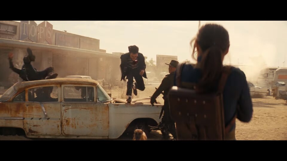 Die Frisur und Kleidung des Ghul werden den Königen aus New Vegas eindeutig zugeordnet.