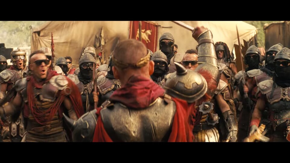 Die Legion ist immer noch dem Unfug. Unsere Heldin wird sich kaum mit ihr anfreunden.