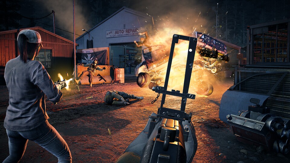 Den Kampf gegen die fanatischen Sektenmitglieder in Far Cry 5 können Gamesplanet-Kunden bis zum 22. Februar mit 5 Euro Rabatt aufnehmen.
