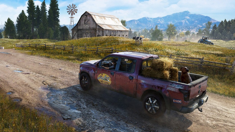 Im aktuellen Live-Event in Far Cry 5 muss man Trucks schrotten.