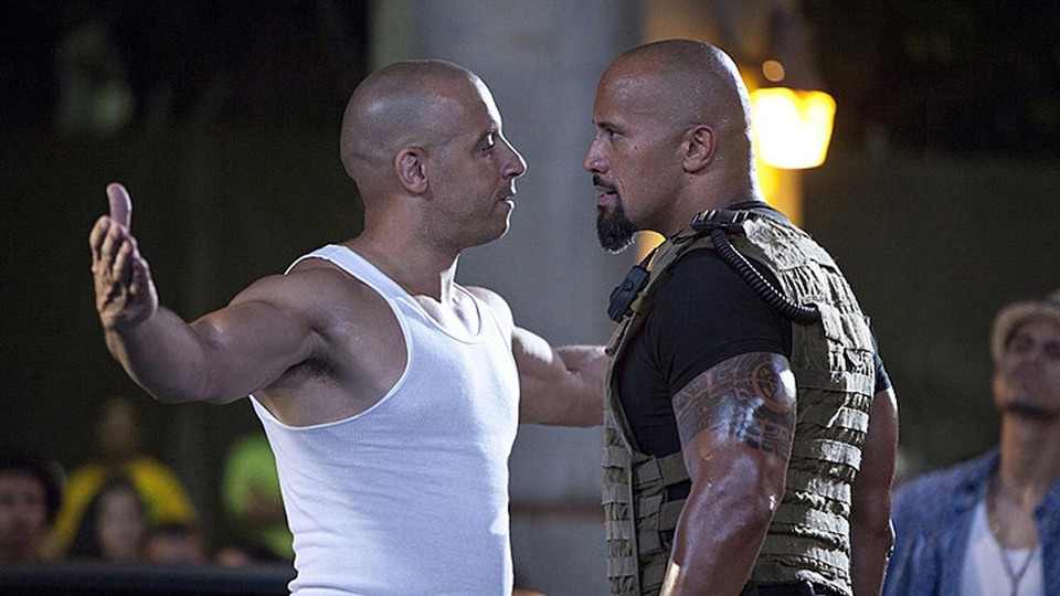 Nicht nur vor der Kamera fetzten sich Vin Diesel und Dwayne Johnson in Fast & Furious 8. Ist der Streit nun beigelegt?