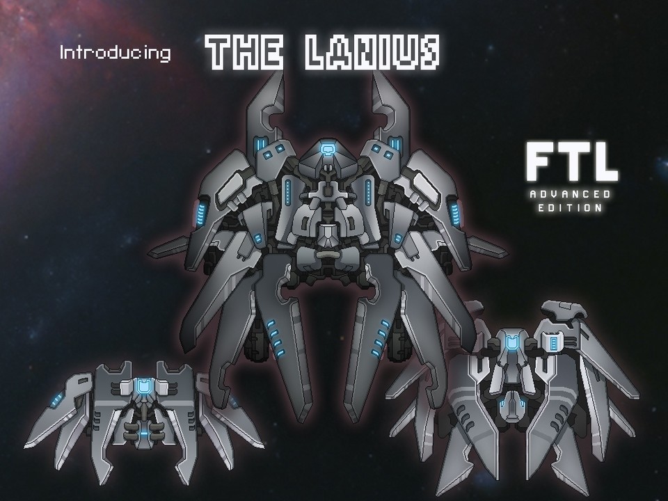 Mit dem kommenden Update zur »Advanced Edition« von Faster Than Light (FTL) wird auch das neue Volk der Lanius eingeführt.