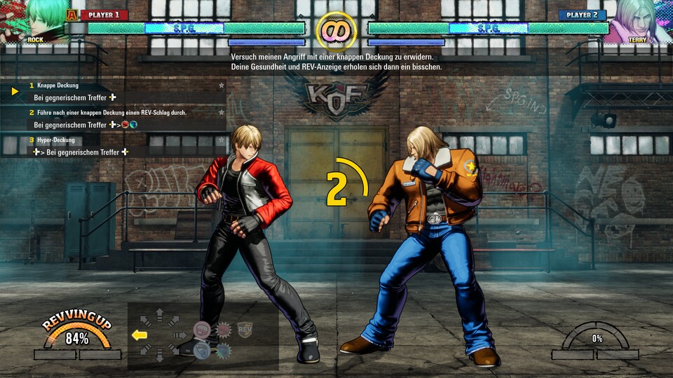 In umfangreichen Tutorials bekommt ihr alles erklärt, was ihr über das Spiel wissen müsst. Und viel davon lässt sich auf andere Fighting Games übertragen.