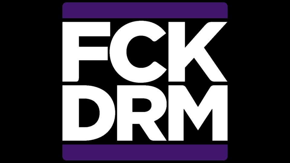 FCK DRM ist eine neue Initiative, die sich wenig überraschend gegen DRM-Maßnahmen richtet. (Bildquelle; FCKDRM.com)