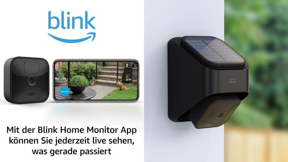 So günstig war Sicherheitstechnik fürs Zuhause, für Hof und Garten noch nie! Amazons Blink Kameras gibt es in vielen Ausführungen für innen und außen und sie benötigen keinerlei Kabel oder Anschlüsse.