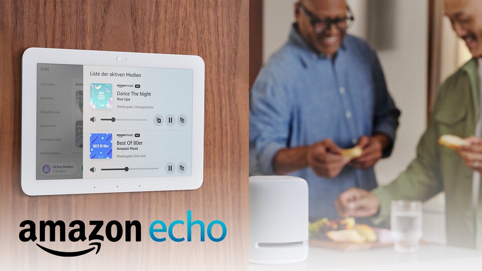 Amazon bietet mit dem neuen Echo Hub auch ein Tablet an, dass als praktische Steuerzentrale mit Touchdisplay für euer Smart Home zum Einsatz kommt.