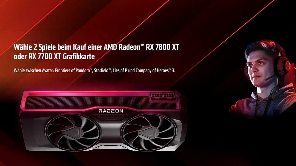 Wenn ihr euch aktuell die in meinen Augen beste WQHD-Grafikkarte im Angebot kauft, schenkt euch AMD zwei Spiele eurer Wahl dazu.