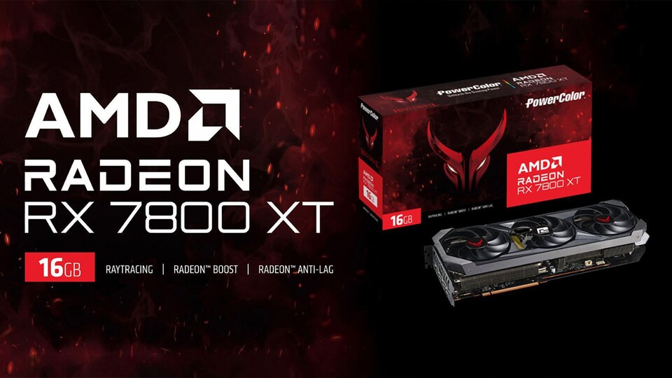Das Custom-Design der Red Devil Karten von PowerColor ist unter AMD-Kennern berüchtig und eines der schnellsten und besten Modelle.