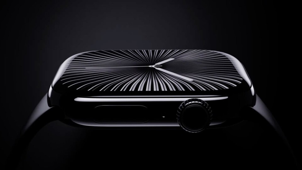 Bislang nur Edelstahl oder Titan vorbehalten: Die Apple Watch Series 10 gibt es auch in Aluminium erstmals in einer glänzenden Ausführung.