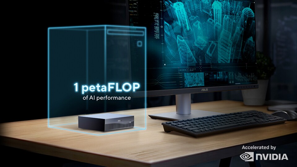 So viel Rechenleistung war auf so kleinem Raum noch vor Kurzem absolut undenkbar. Der NVIDIA GB10 Chip machts möglich.