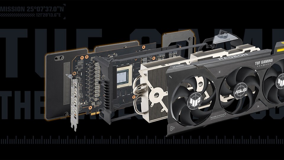 Für ausreichend Kühlung sorgt das ASUS TUF Gaming Custom-Design. Damit bleibt euer 4K-Monster immer cool.