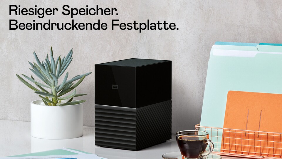Diese externe Festplatte bietet euch Funktionen einer NAS, also eines eigenen Cloudspeichers!
