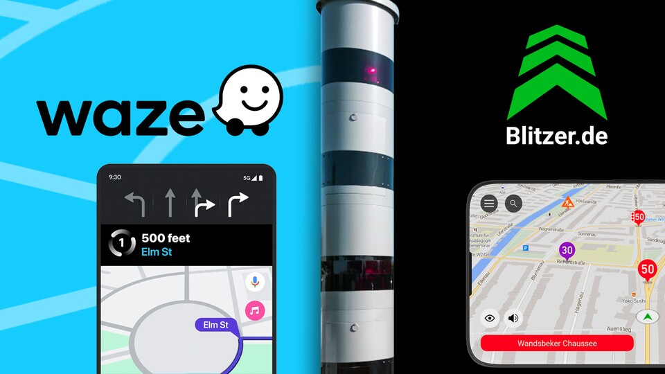 Real foxes from our community pointed out to me that blue speed cameras are actually not speed cameras, but that they control the truck toll.