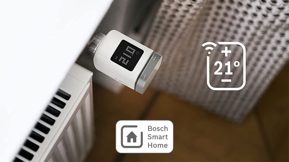 Das smarte Heizkörperthermostat von Bosch erreicht zum Black Friday einen neuen Tiefstpreis.