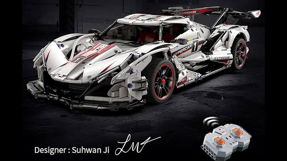 Mit der CaDA Master-Series setzt der Klemmbausteinhersteller anspruchsvolle Modellautos im Maßstab 1:8 mit unglaublicher Liebe zum Detail um.