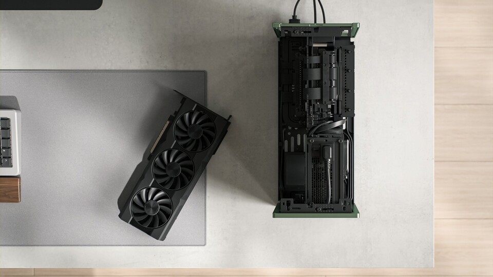 Bei SFF-PCs liegt die größte Schwierigkeit darin, Platz für alle Komponenten zu finden. Ein durchdachtes Case hilft dabei enorm.