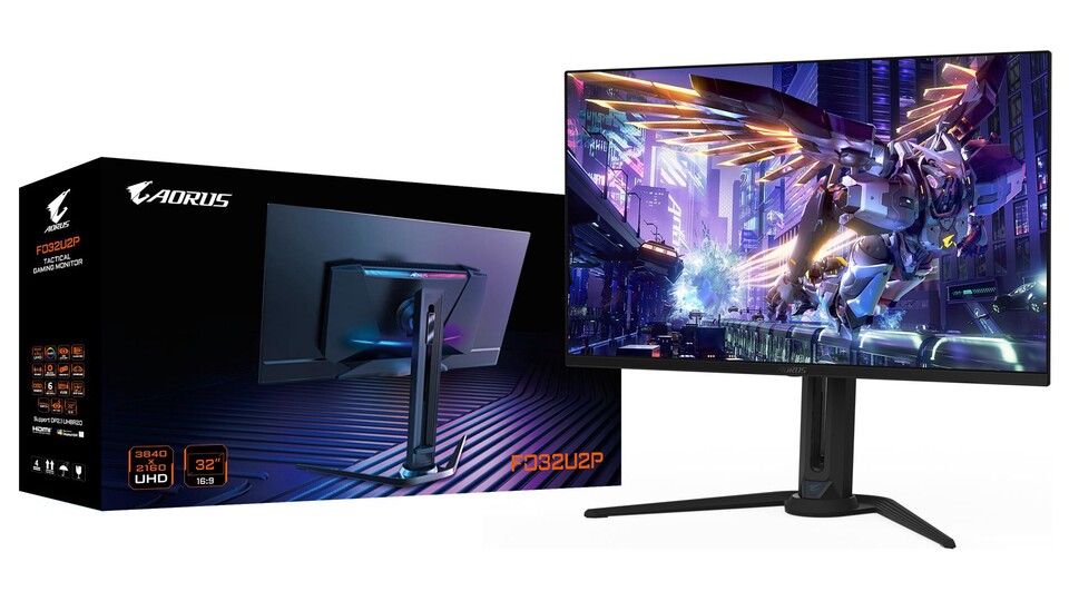 Dieser QD-OLED-Monitor für 4K-Gaming hat alles, was das Herz begehrt! Er hat sogar den neuen DisplayPort-Anschluss DP 2.1.