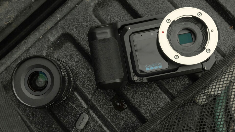 Mit Zubehör und jeder Menge Wechselobjektiven wird die GoPro Mission 1 ILS zur professionellsten Actioncam, die es jemals gab.