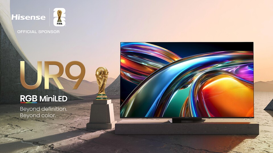 Das aktuelle Top-Modell von Hisense ist der UR9 RGB Mini-LED-TV – und bei MediaMarkt ist er gerade extrem günstig.